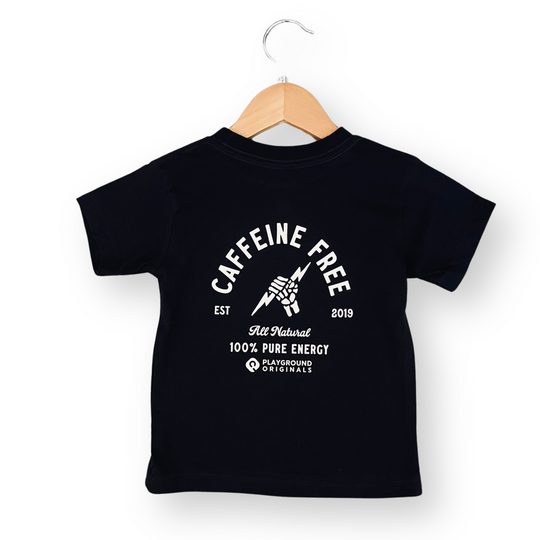 toddler boys t-shirt, toddler boys clothing, toddler boys style, caffeine free, Playground Originals
