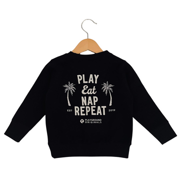 toddler boys sweatshirt, toddler boys clothing, toddler boys style, play eat nap repeat, Playground Originals