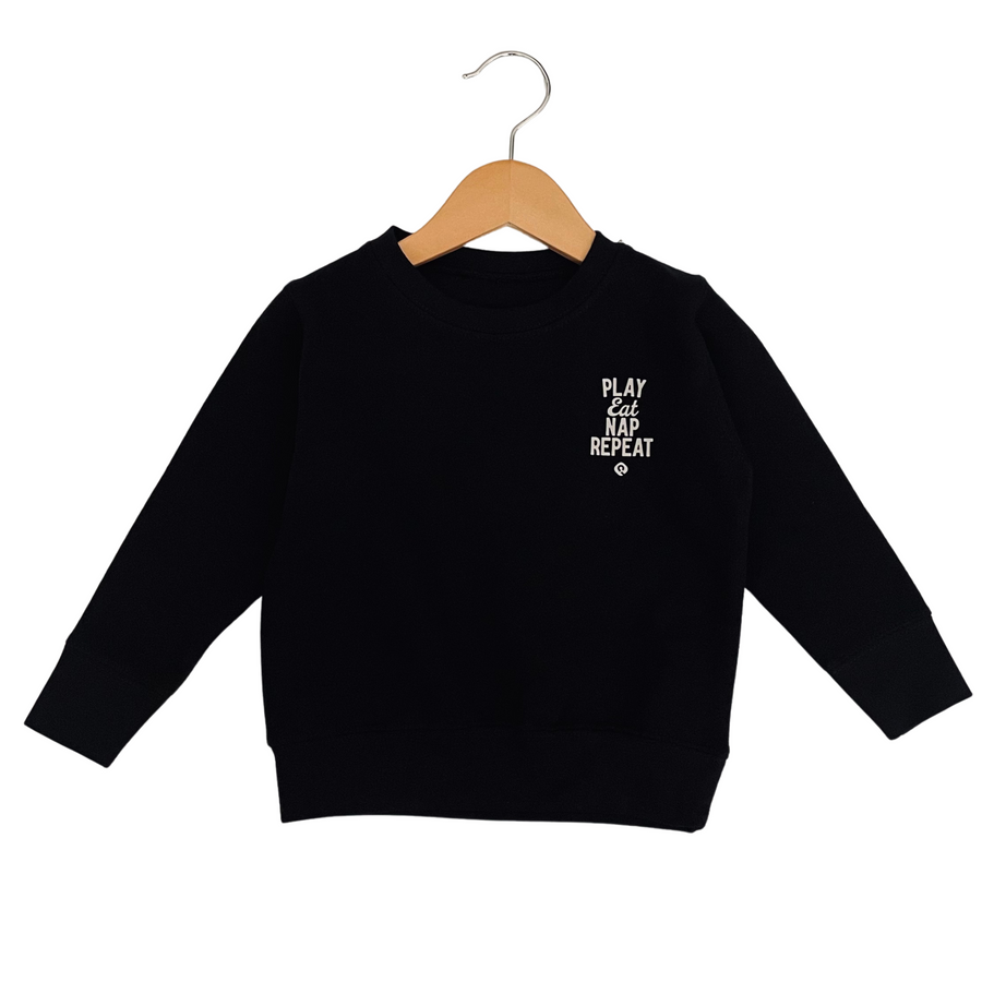 toddler boys sweatshirt, toddler boys clothing, toddler boys style, play eat nap repeat, Playground Originals